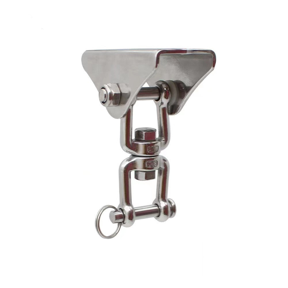 FIGHTAM Deckenhaken für Boxsäcke V1 | Maisbirne | Dummys | 400kg Tragekraft | Deckenhalterung | 360° Drehhaken | Schaukelhaken