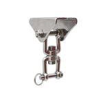 FIGHTAM Deckenhaken für Boxsäcke V1 | Maisbirne | Dummys | 400kg Tragekraft | Deckenhalterung | 360° Drehhaken | Schaukelhaken