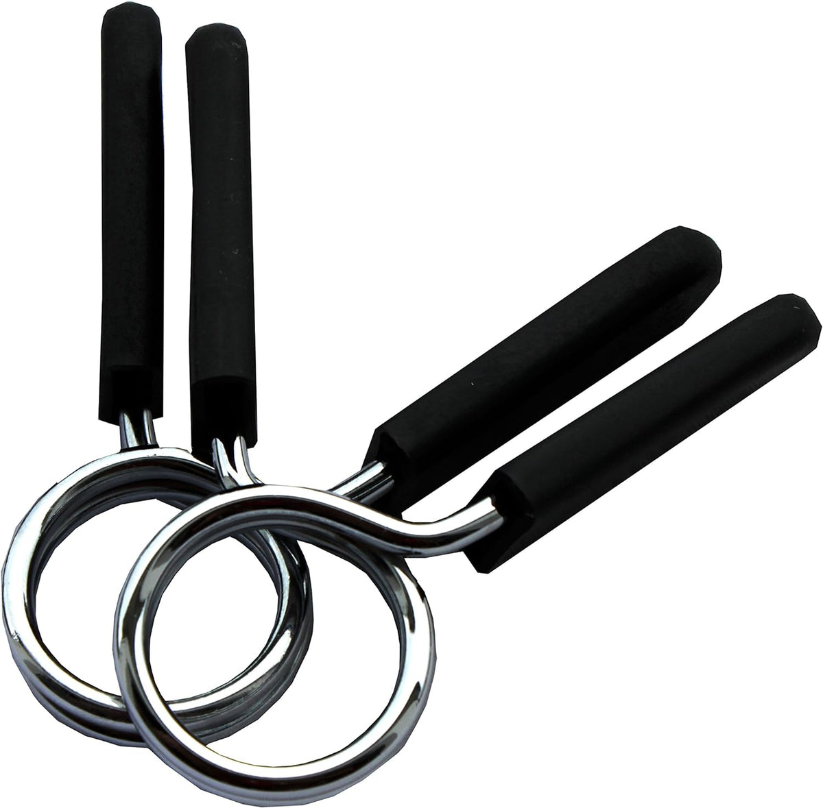 FIGHTAM Federverschlüsse 2er Set für 30/50mm Stangen / Hantelschnellverschlüsse