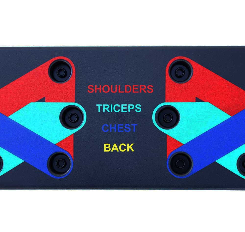 FIGHTAM 9-in-1 Push-up-Board | Multifunktions-Muscleboard