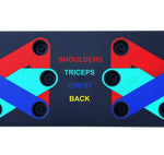 FIGHTAM 9-in-1 Push-up-Board | Multifunktions-Muscleboard