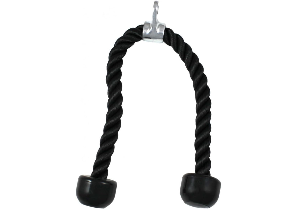 FIGHTAM Trizeps Tau / Trizeps Seil / Kabelzug Zubehör / Trizeps Seil-Tau / Trainingsseil | 70cm Lang