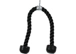 FIGHTAM Trizeps Tau / Trizeps Seil / Kabelzug Zubehör / Trizeps Seil-Tau / Trainingsseil | 70cm Lang