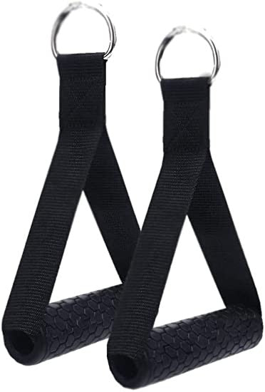 FIGHTAM Einhandgriffe 2 Stück | Silikongriffe mit ABS-Kern | belastbares Nylon | ideal für Seilzug