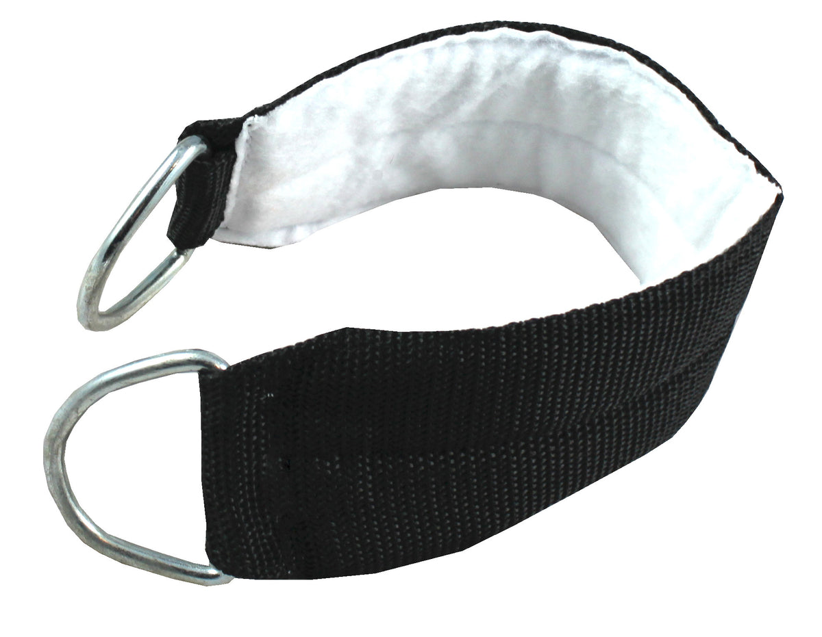 FIGHTAM Fußschlaufe aus Nylon mit Polsterung | mit Ringösen | Pro Stück