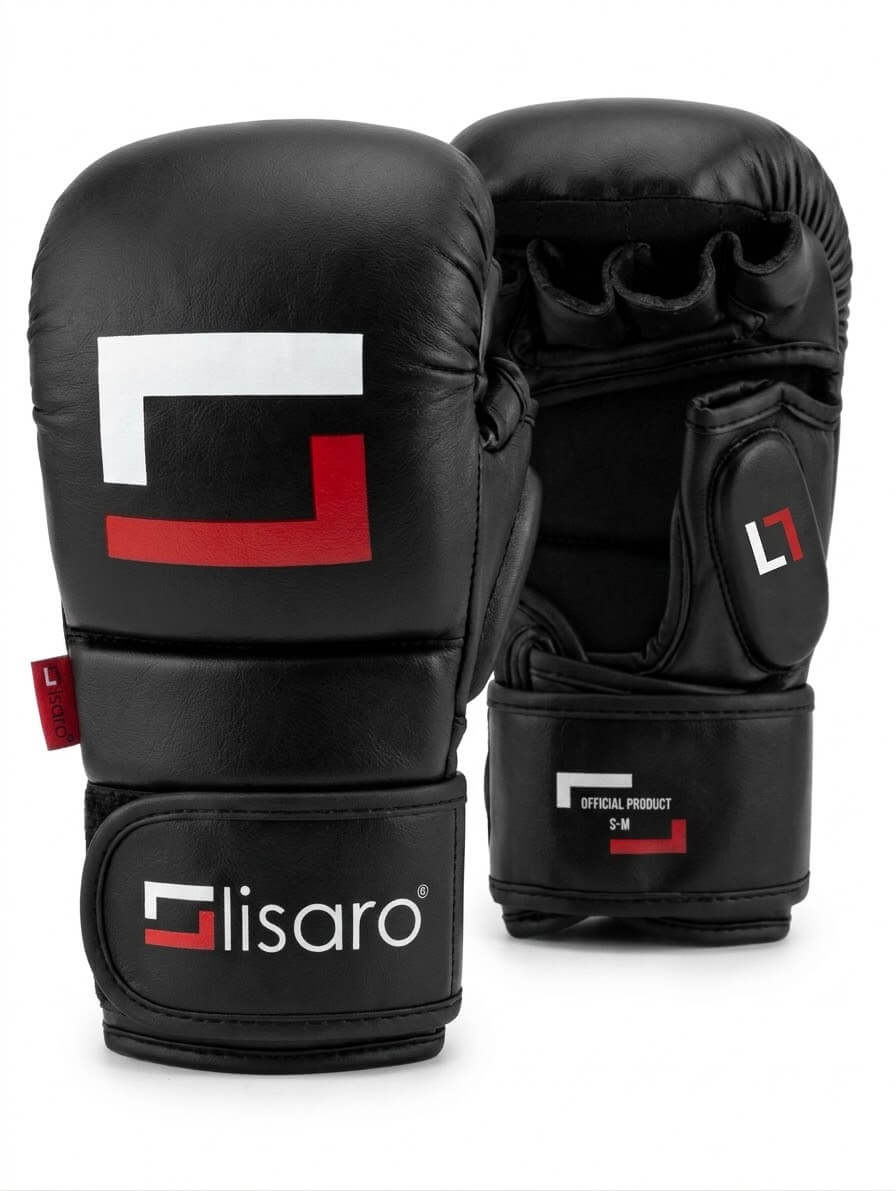 Lisaro MMA Sparring Handschuhe mit extra dicker Polsterung