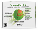 Titleist Velocity Golfbälle Mattgrün / Matte Green (12 Stück)